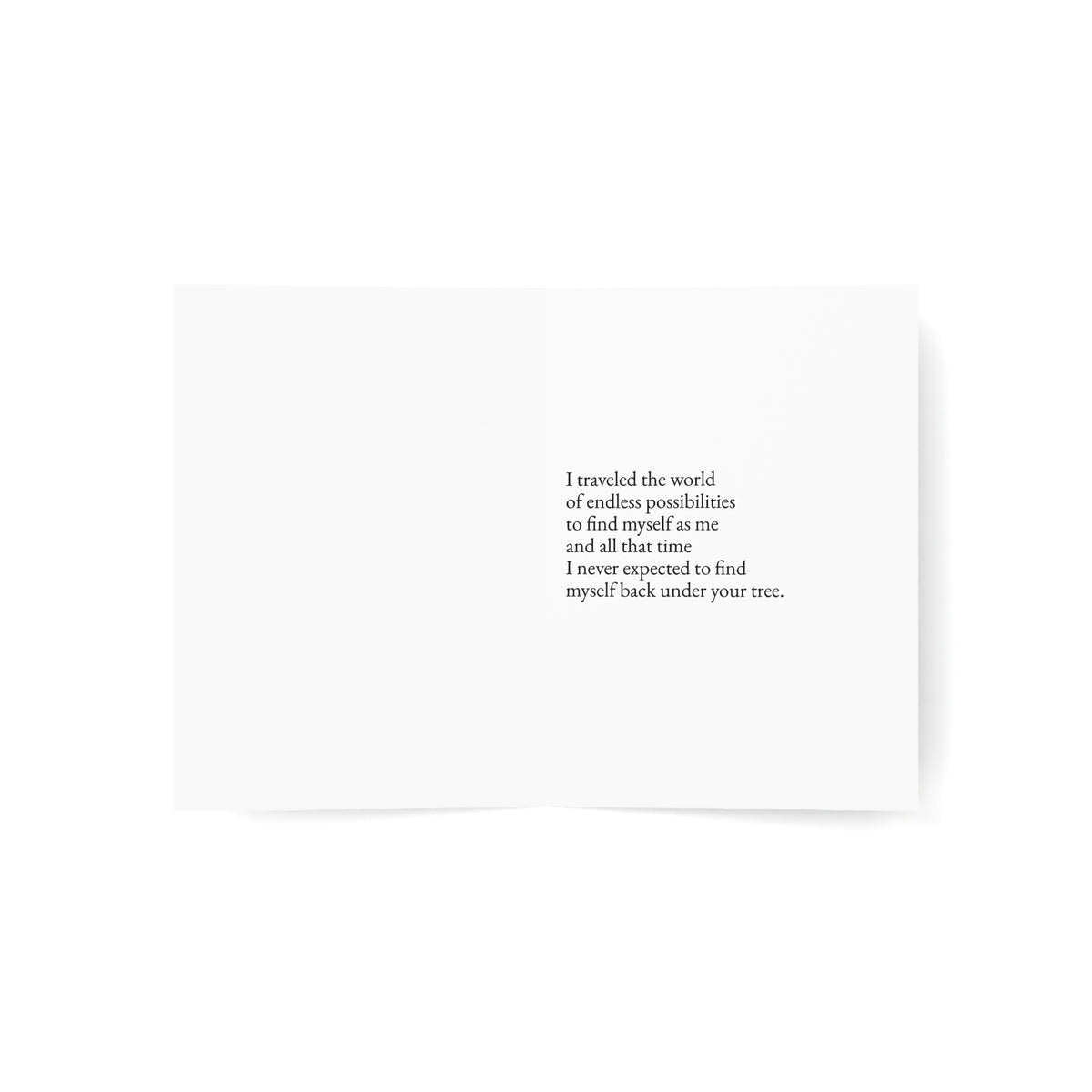 I traveled the world Greeting Card