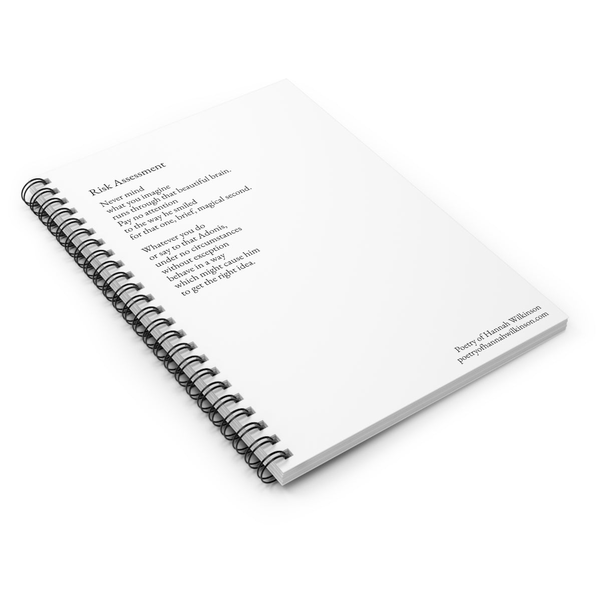 Risk Assessment Spiral Bound Journal