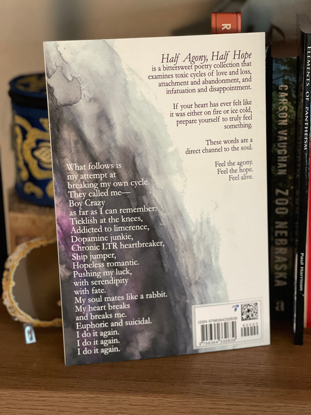 Half Agony, Half Hope Paperback, Signed